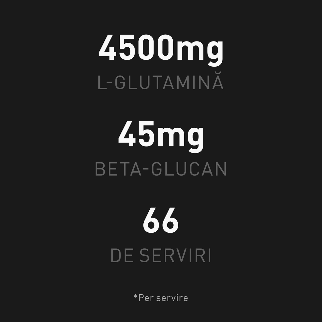 Glutamină pentru Recuperare 300g, 37 Porții - 2 | YEO