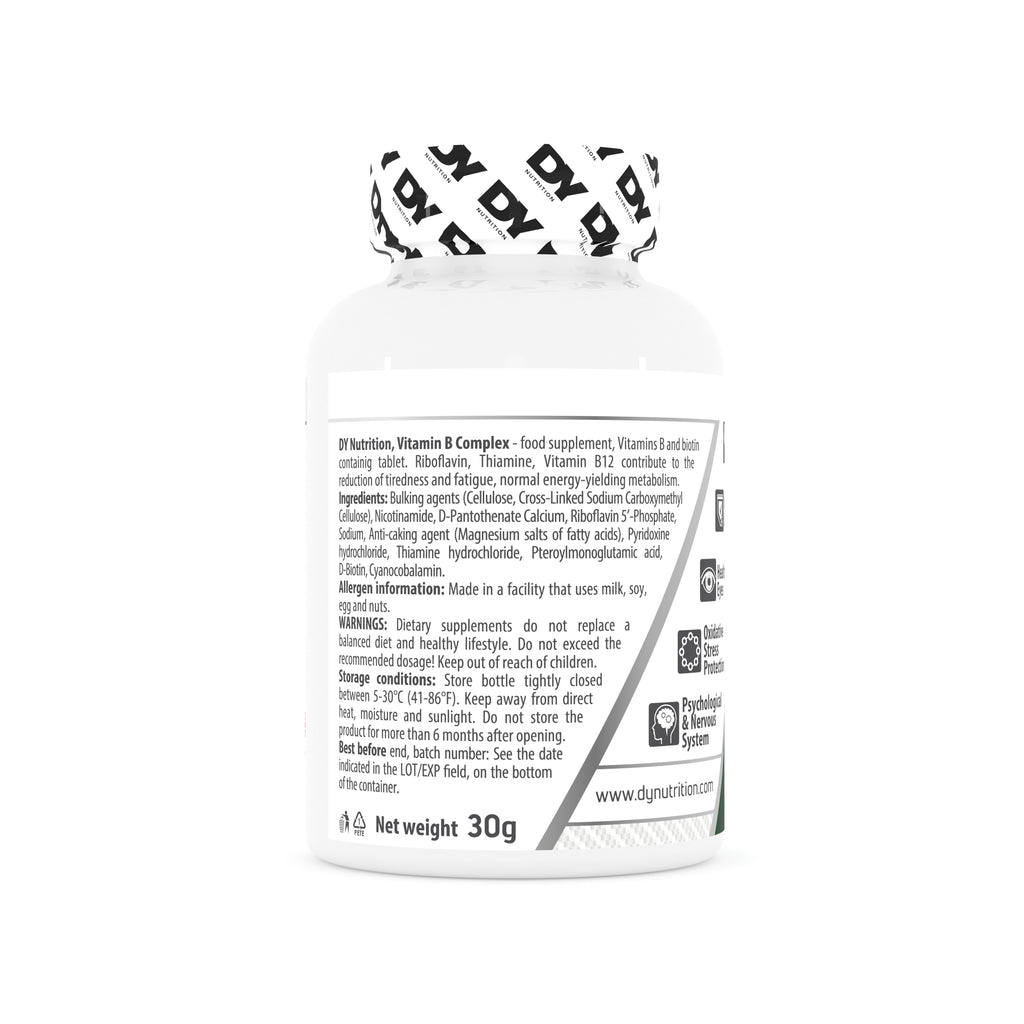 Vitamina B Complex - 100 de tablete - 3 | YEO