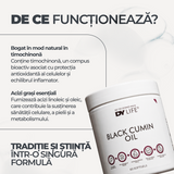 Black Cumin Oil DY Life, 60 Softgels, 30 Serviri
