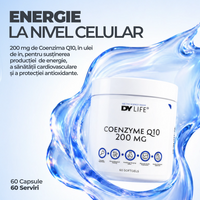 Coenzyme Q10 200 mg DY Life, 60 Softgels, 60 Serviri