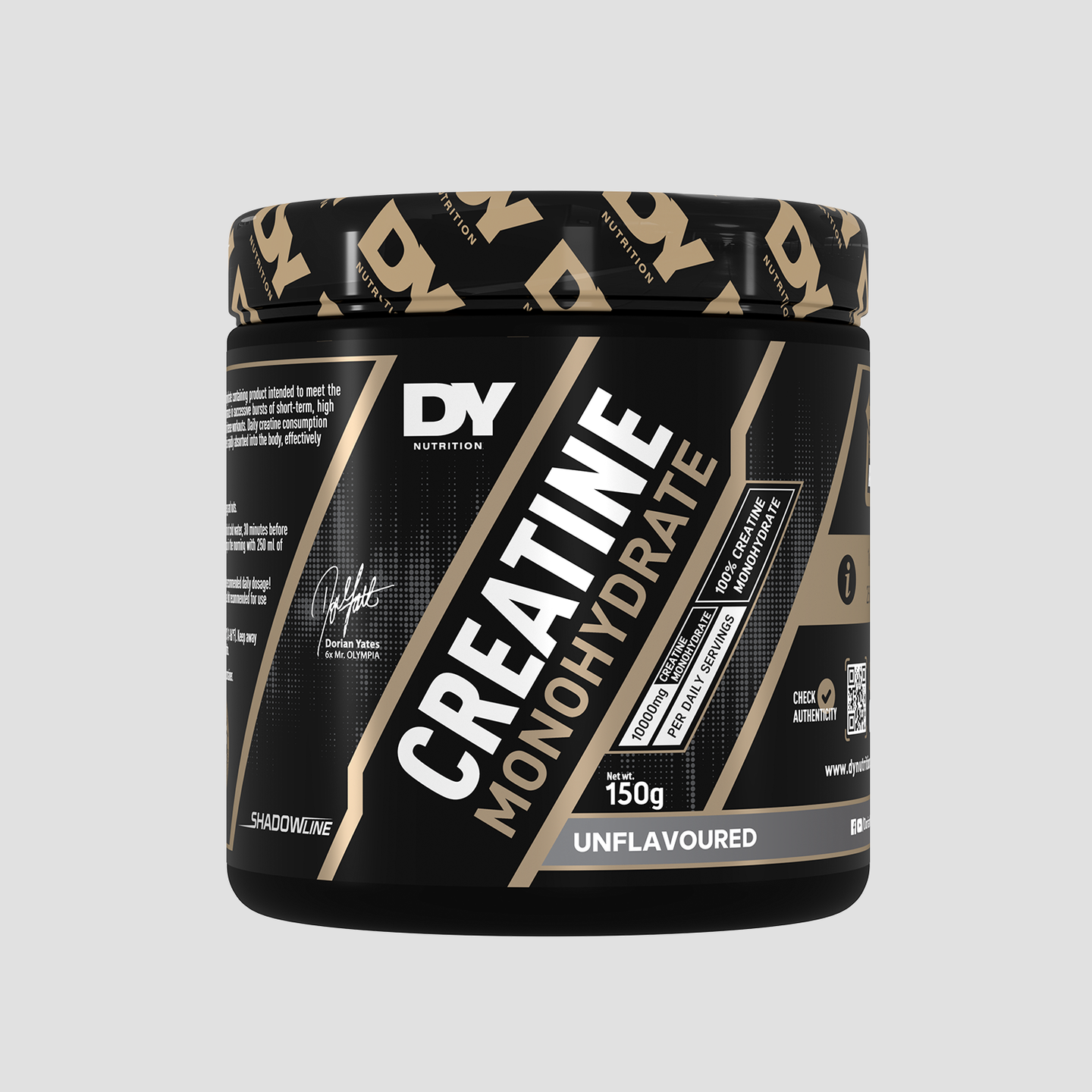 Creatină monohidrată DY Nutrition 150g, 15 serviri