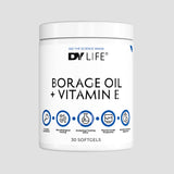 Borage Oil + Vitamin E DY Life, 30 Softgels, 30 Serviri