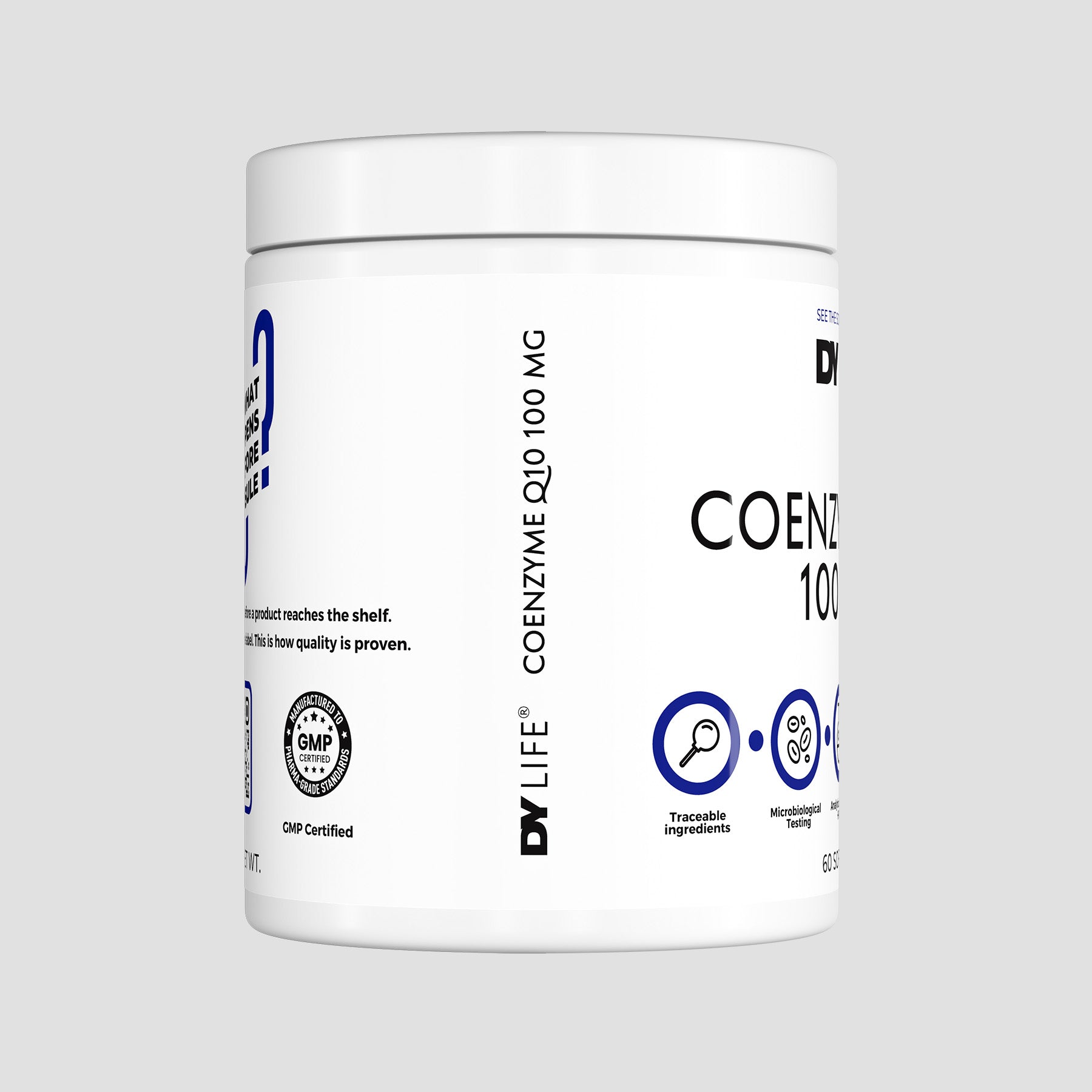 Coenzyme Q10 100 mg DY Life, 60 Softgels, 60 Serviri