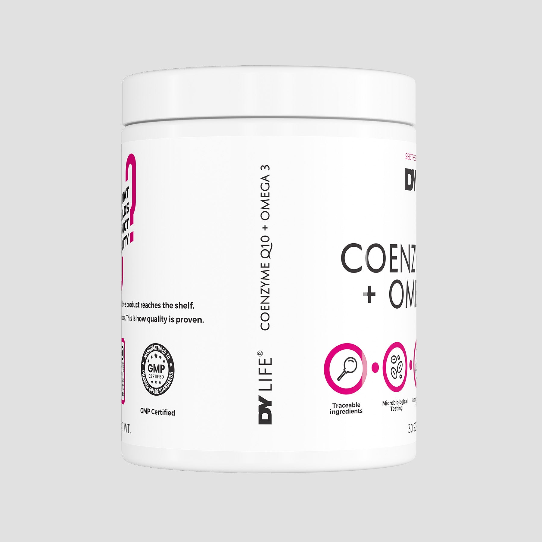 Coenzima Q10 + Omega 3, 30 Softgels, 30 Serviri