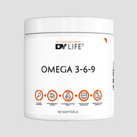 Omega 3-6-9 DY Life, 60 Softgels, 20 Serviri