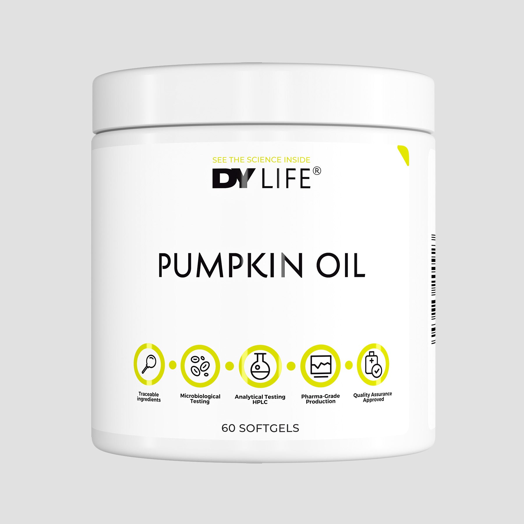 Pumpkin Oil DY Life, 60 Softgels, 60 Serviri