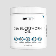 Sea Buckthorn Oil DY Life, 60 Softgels, 30 Serviri