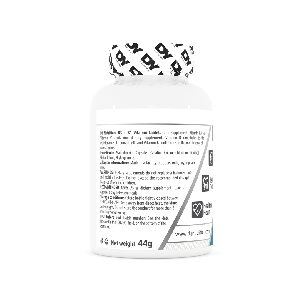 Vitamina D3 + K1 - 90 de capsule - 3 | YEO