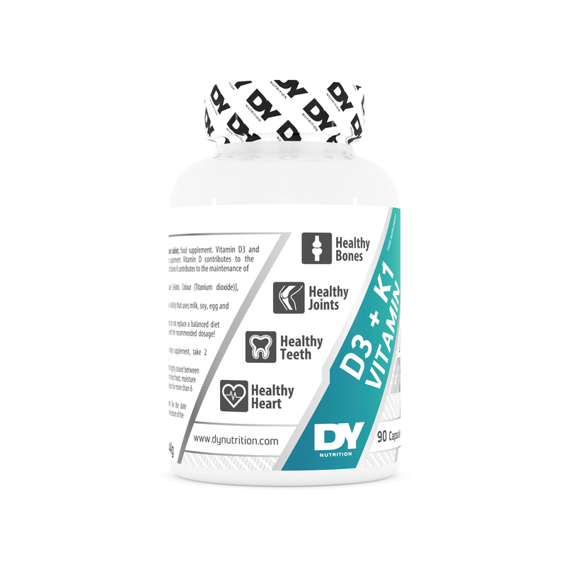 Vitamina D3 + K1 - 90 de capsule