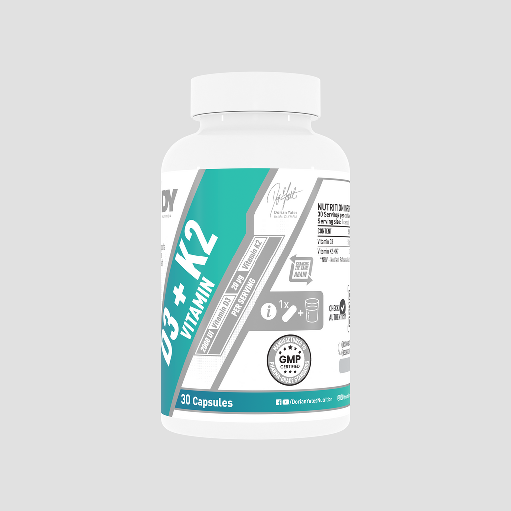 Vitamina D3+K2, 30 de capsule, DY Nutrition - 1 | YEO