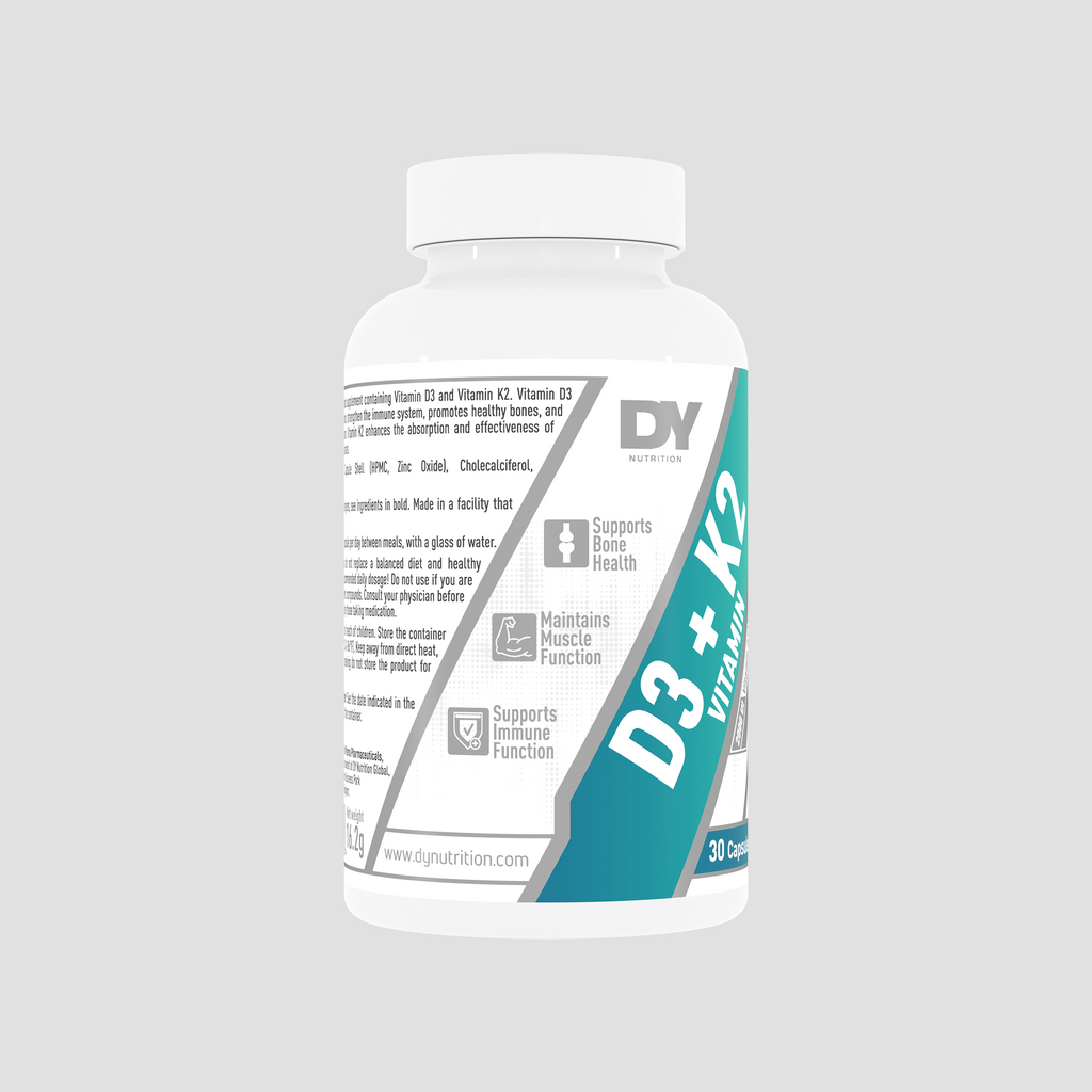 Vitamina D3+K2, 30 de capsule, DY Nutrition - 4 | YEO