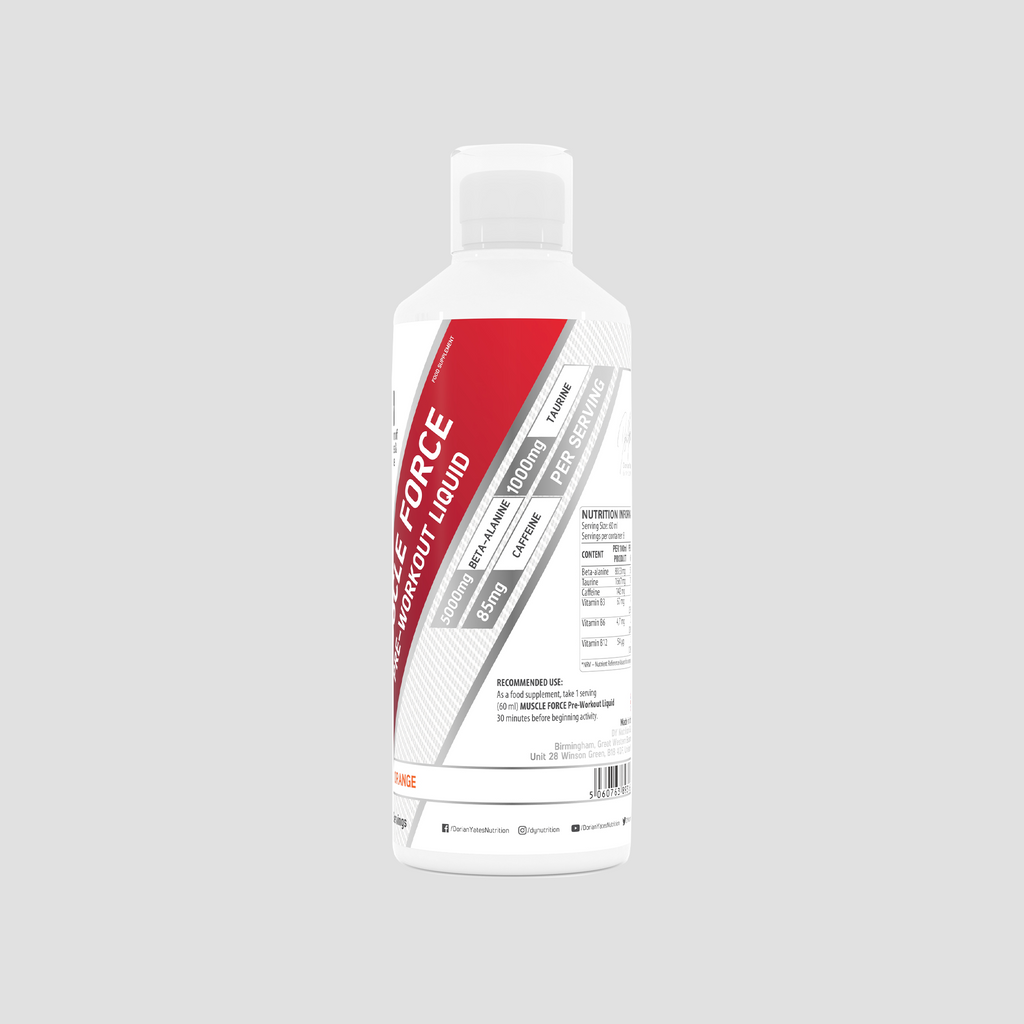 Pre-workout lichid Muscle Force, 500ml, 8x60ml - 1 | YEO