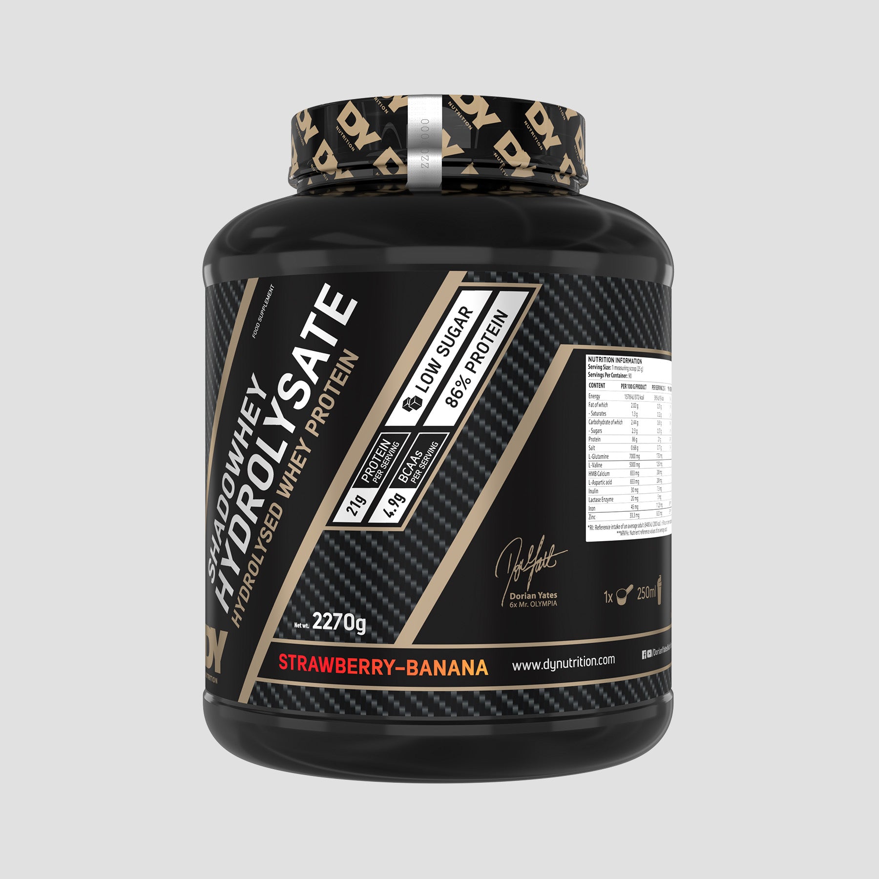 Proteină Hidrolizată Shadowhey 2.27kg, 90 de porții