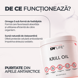 Krill Oil DY Life, 60 Softgels, 15 Serviri