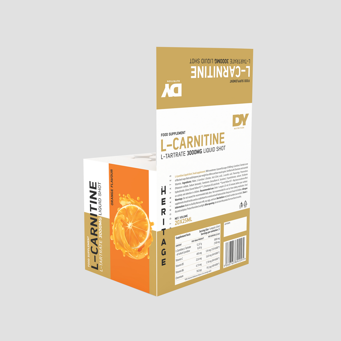 L-Carnitină L-Tartrat 20X25ml