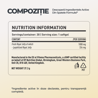 Lyophilized Royal Jelly DY Life, 30 Softgels, 30 Serviri