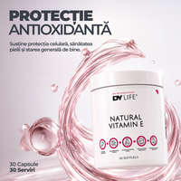 Natural Vitamin E DY Life, 30 Softgels, 30 Serviri