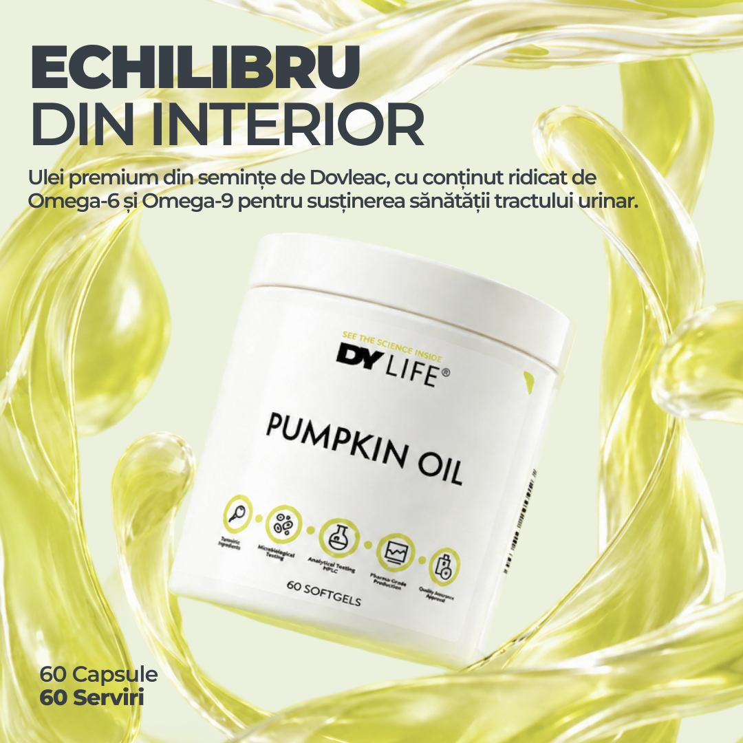 Pumpkin Oil DY Life, 60 Softgels, 60 Serviri
