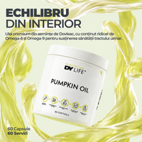 Pumpkin Oil DY Life, 60 Softgels, 60 Serviri