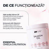 Salmon Oil DY Life, 60 Softgels, 60 Serviri