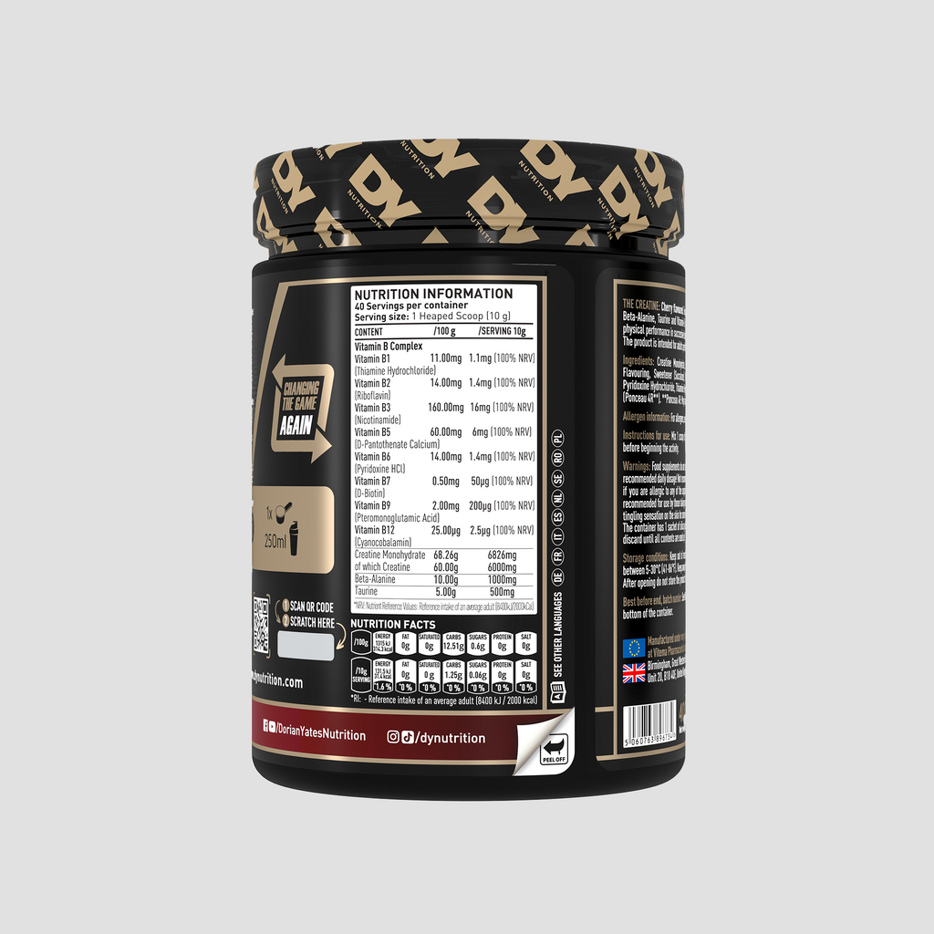 The Creatine 400g, 40 de serviri - 3 | YEO