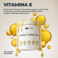 Wheat Germ Oil DY Life, 60 Softgels, 30 Serviri