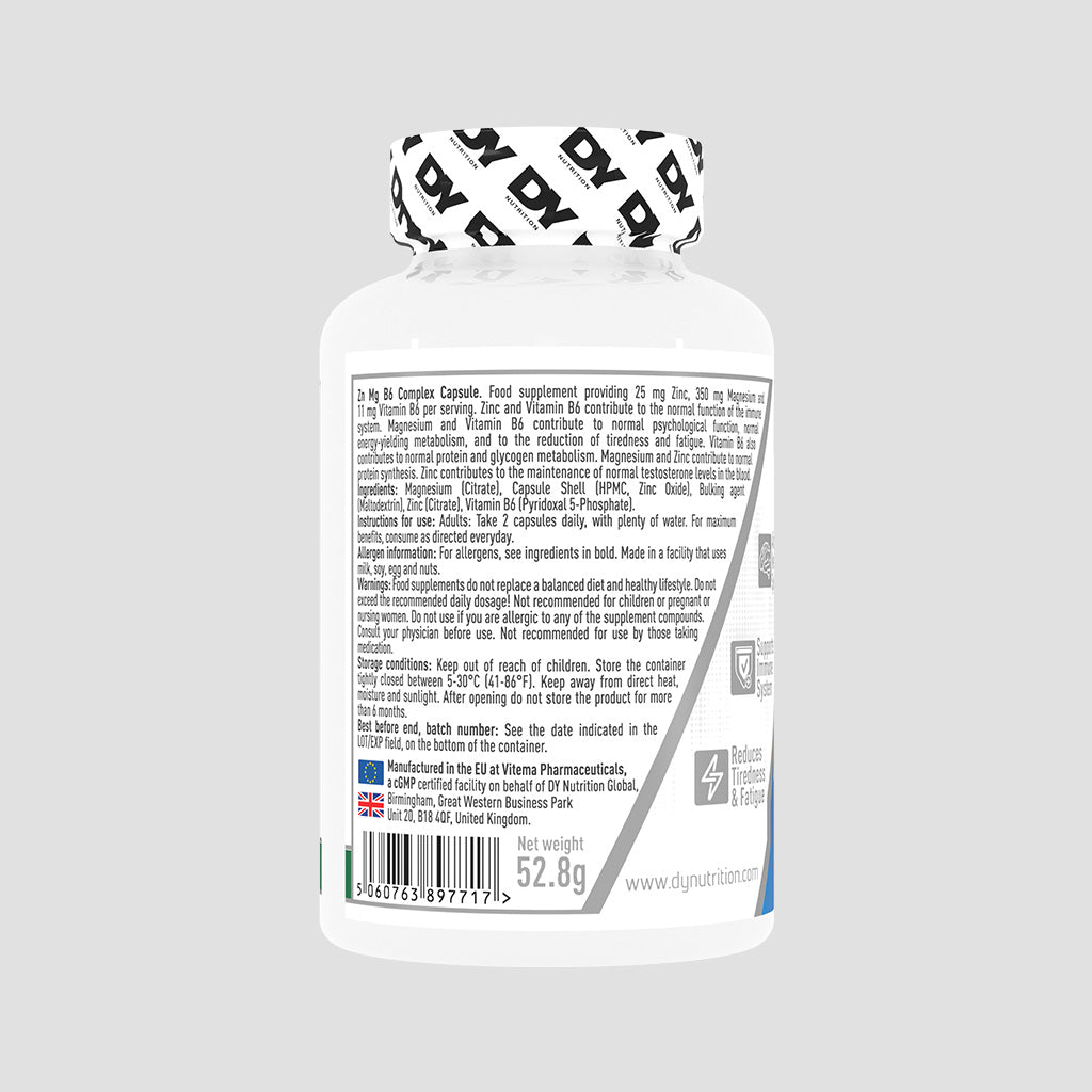 Complex ZN MG B6, supliment alimentar, 60 de capsule