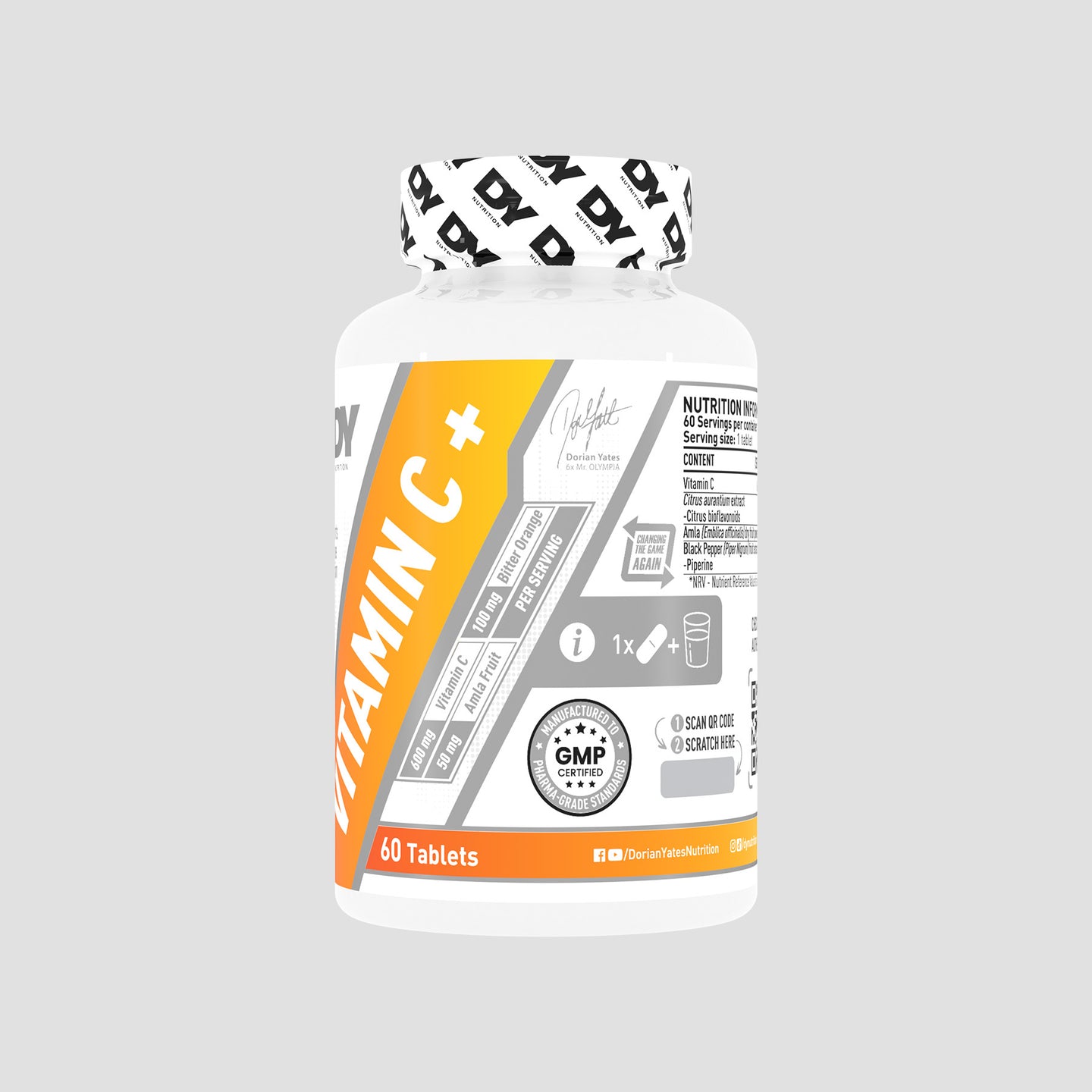 Vitamina C+, supliment alimentar, 60 de tablete