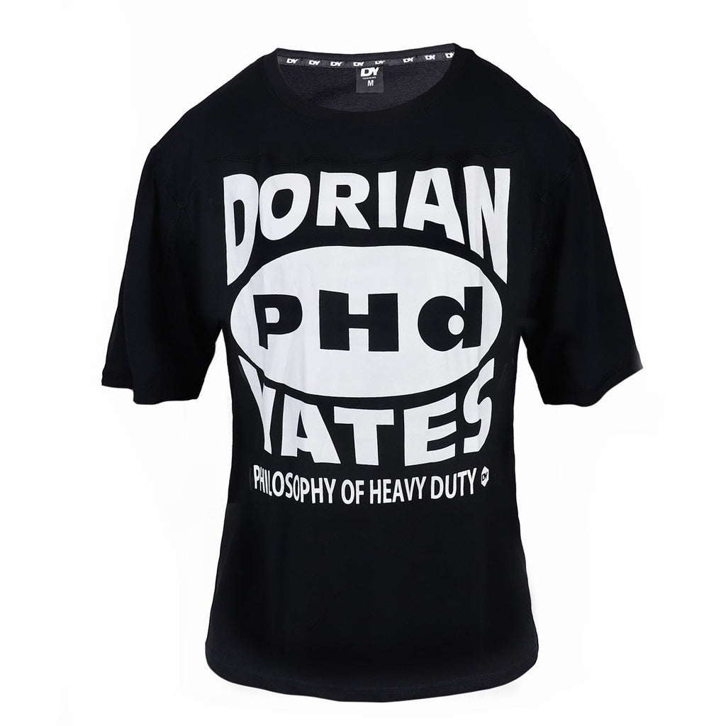 Tricou Dorian PHd Yates Negru Oversize - 1 | YEO