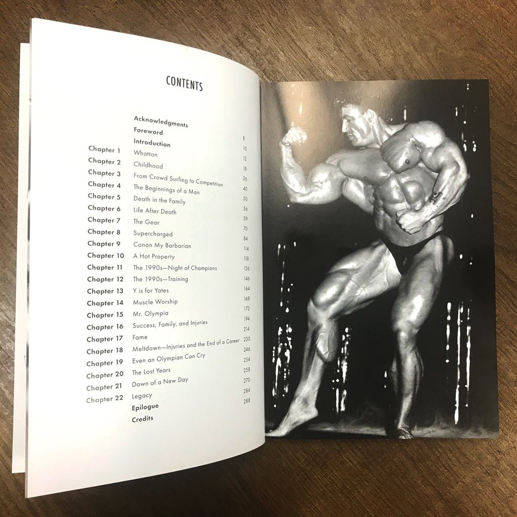 Carte autobiografică Dorian Yates  